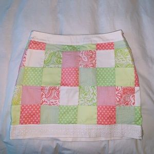 Vineyard Vines patchwork skirt